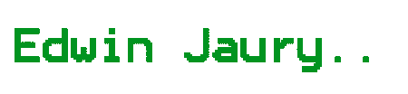 Edwin Jaury's Blog